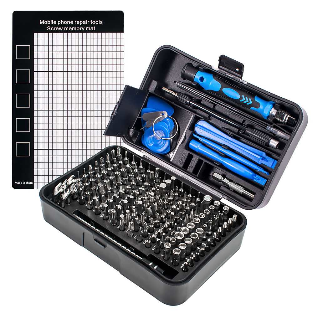 Electronics Repair Tools - ชุดไขควงอเนกประสงค์ 170 ชิ้น ทำจากเหล็กกล้า CRV คุณภาพสูง