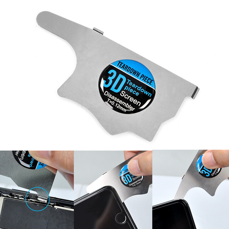Phone Opening Tool - 1/2 ชิ้น TE-024 เครื่องมือเปิดหน้าจอโทรศัพท์มือถือแบบ 3 มิติ
