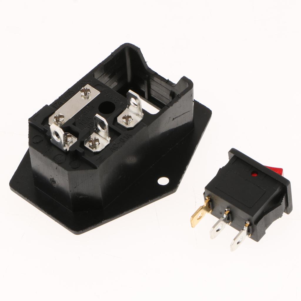 โมดูลช่องเสียบไฟ IEC320 C14 ปล - Electronics Repair In Usa บทวิจารณ์และราคา