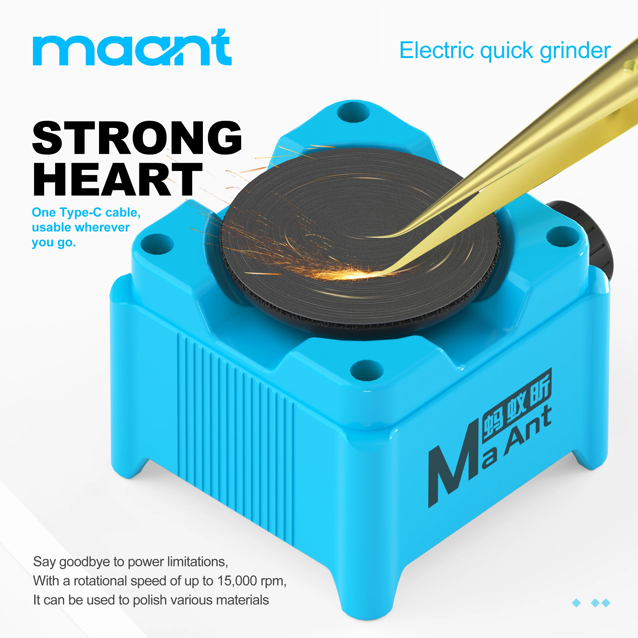 เครื่องเจียรไฟฟ้า MaAnt KM1 70 - Electronics Repair In Usa บทวิจารณ์และราคา