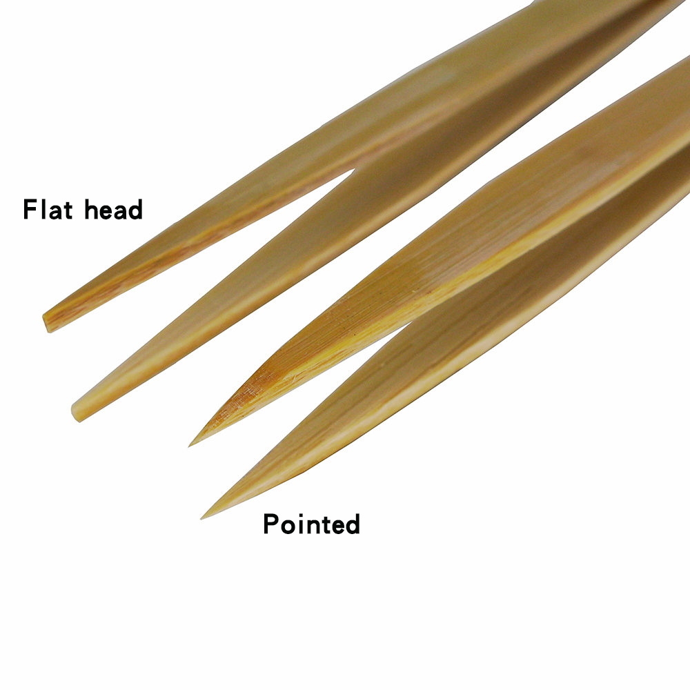 2Pcs Anti-Static แหนบไม้ไผ่แหน - Electronics Repair Hobby บทวิจารณ์และราคา