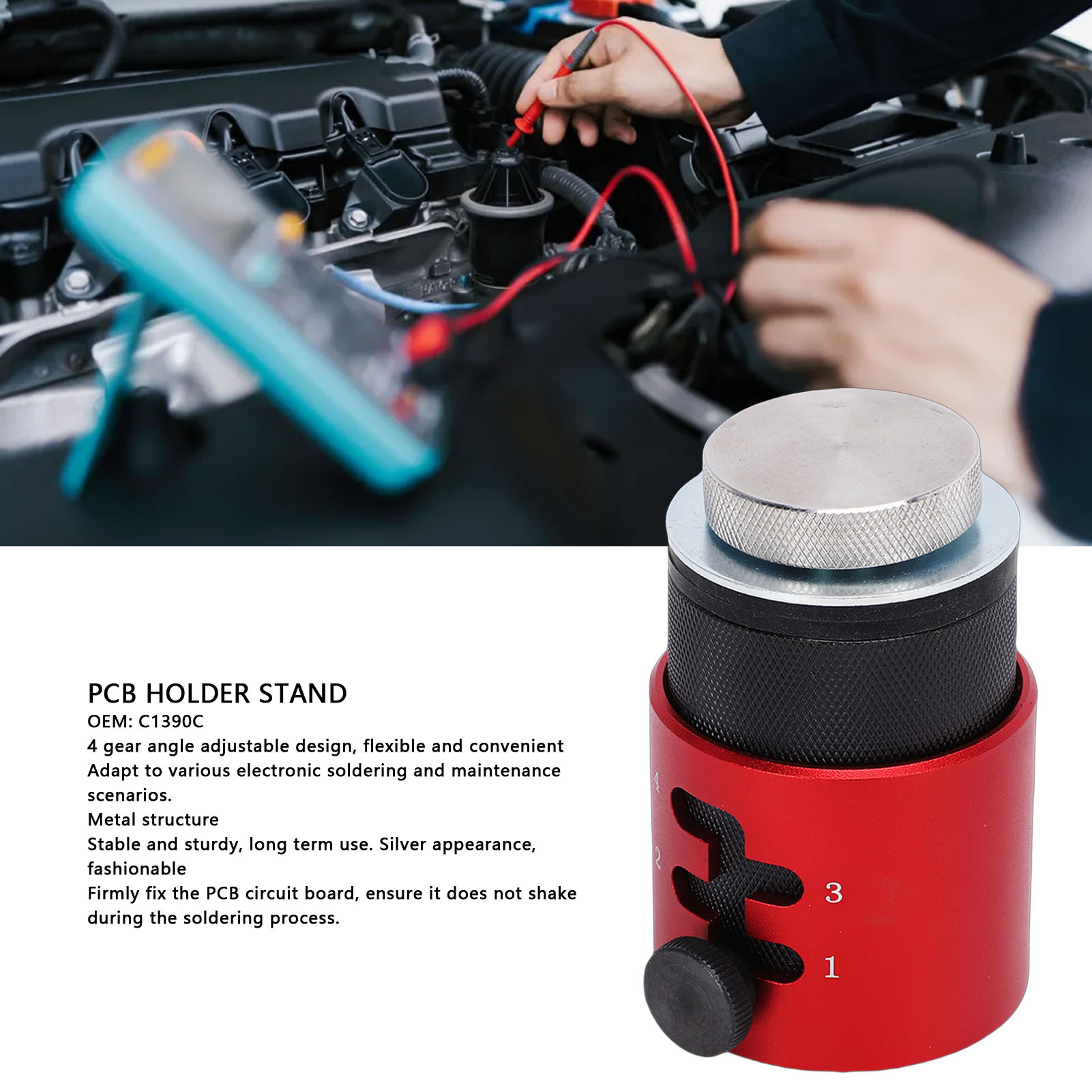 1 ชิ้น แท่นวางแผงวงจร PCB รุ่น - Electronics Repair Tools บทวิจารณ์และราคา